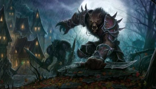 Dreaming of werewolf